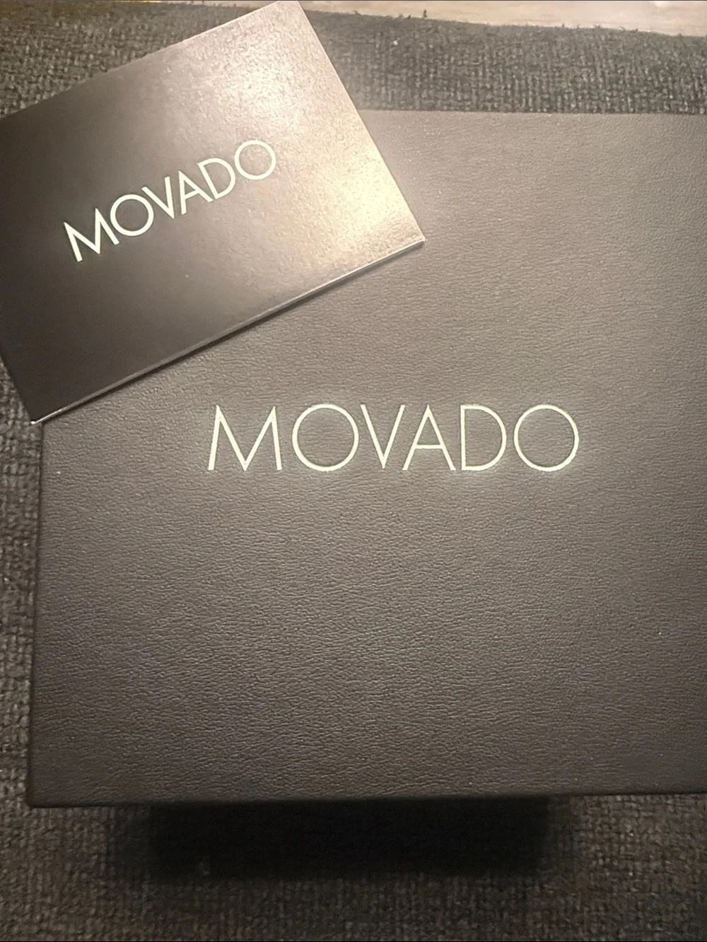 Movado Rose Gold Dial Cream Leather Strap Watch